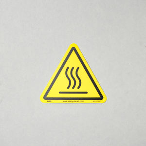 Autocollant adhésif d'alerte de sécurité du personnel, résistant à la chaleur, imperméable, maintenir une distance de sécurité, avertissement, opérations industrielles actives - Product Image 4