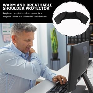 Attelle d'épaule double réglable et respirante, support de protection sportif pour les épaules - Product Image 3