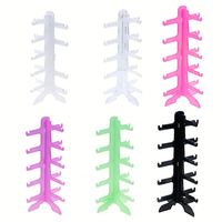 Présentoir de rangement en gros à 5 niveaux pour lunettes, montures et lunettes de soleil