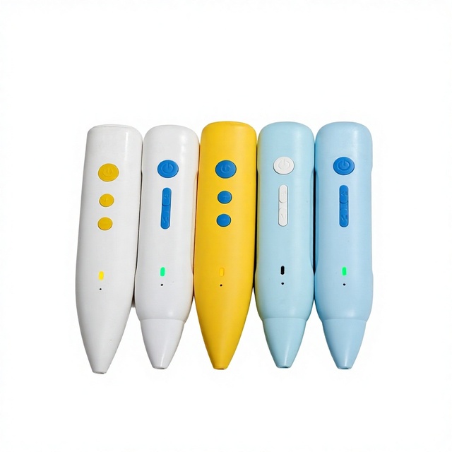 Bilingual Talking Pen Educational Toy English Chinese Smart Reading Pen for Age 1-7 Plastic Gift 1500+ Words Learning Kit