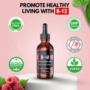 Suplemen <span class=keywords><strong>Vitamin</strong></span> <span class=keywords><strong>B12</strong></span> VitaHall Metilkobalamin Label Pribadi <span class=keywords><strong>Vitamin</strong></span> <span class=keywords><strong>B12</strong></span> Cair Vegan Alami - Product Image 3