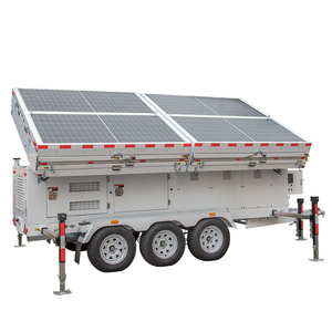 UNIV Environmentally Friendly Mobile <b>Solar</b> <b>Systems</b> Trailer Lithium Battery Energy Storage Station S4800G-0004 <b>Solar</b> <b>Light</b> Tower - Product Image 1