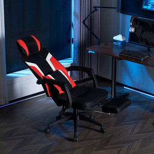 High Back Gaming Chair Ergonomic Racing Recliner Lumbar Support <strong>Headrest</strong> Adjustable Armrest for Gamers - Product Image 2