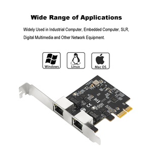 Tarjeta de Red IOCREST PCI-E2.5G de Doble Puerto, Ethernet de 2500M Gigabit, 2 RJ45, para Servidor, Computadora de Escritorio y Juegos - Product Image 4