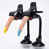 Main d'entraînement en silicone flexible pour la pratique des ongles, manucure, doigt artificiel réaliste pour la pratique des ongles en acrylique