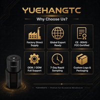 Diffuseur d'arômes pour voiture YUEHANGTC 160 ml, 6 senteurs, atomiseur de précision, CE RoHS FCC, fabrication directe OEM