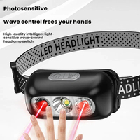 Lampe LED rechargeable super lumineuse haute intensité, étanche IP65, multifonctionnelle, faisceau réglable, portable, pour camping et pêche en extérieur