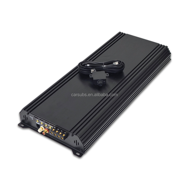 RMS 4000W Korea Board 1ohm Car Subwoofer Amplifier Class D Peak 8000W Dynamic 0.5 Ohm Strong Bass Monoblock Car Amplifier