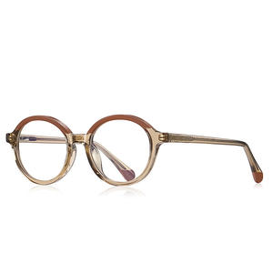 Two Tone Round Style New Random Kids Delivery Anti Blue Light TR Frame Flexible Hinge <strong>Computer</strong> Eyeglasses Optical Glasses Frame - Product Image 5