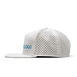 Tùy Chỉnh 7 Bảng Điều Chỉnh Cap Không Thấm Nước Laser Cắt Lỗ Đục Lỗ Hat Với 3D Lớn lên Thêu Logo - Product Image 3