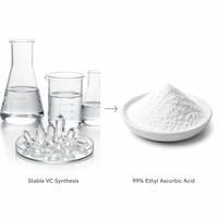 Extrait de graines en vrac LCHBIO, Acide 3-O-éthyl ascorbique 99% HPLC 86404-04-8, Qualité cosmétique, Éclaircissant pour la peau, VC stable