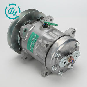 Compresor de Aire Acondicionado Premium EexcavaStart 1911506010 S5077 TB185 para Excavadora, Repuesto Confiable de Alto Rendimiento para Motor 4TNV98, 1 Año de Garantía - Product Image 1