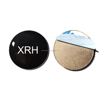 Étiquette RFID XRH 13,56 MHz 80 mm en PVC, carte plastique en résine avec puce N213, code QR, autocollant numérique pour menu de table de restaurant, étiquette NFC intelligente en époxy
