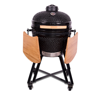 Barbecue Kamado 20 pouces, extra large, en céramique épaissie, au charbon de bois, pour usage commercial et extérieur, idéal pour villa - Product Image 2