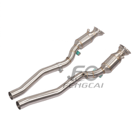 Collecteur d'échappement Downpipe 100/200/300CELL pour Ferrari F12 Berlinetta 812 GTS 6.3L 6.5L V12 2013+ en acier inoxydable pour amélioration de puissance de course