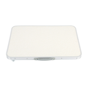 Mesa de Comedor Plegable Ligera y Portátil de Aleación de Aluminio Moderna para Patio, <span class=keywords><strong>Bistro</strong></span>, Jardín, Playa, Picnic y Camping - Product Image 3