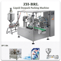 Machine d'emballage automatique de sauce tomate en doypack, machine de remplissage de sachets à bec verseur pour eau et liquides