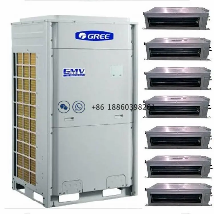Gree brand 8 Ton Ductless Variable Refrigerant Flow (VRF) Outdoor Heat Pump Unit (208/230-3-60)