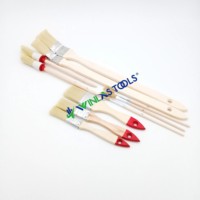 Kit de 6 pinceaux et crayons de peinture murale DIY OEM avec poils en nylon - Outils de peinture et de nettoyage - Garantie 6 mois