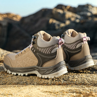 Chaussures de sport de randonnée mi-montantes de haute qualité, chaussures de montagne en caoutchouc pour sports de plein air, chaussures décontractées personnalisables pour couple
