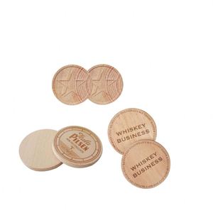 Carrito de Compras de Madera Personalizado con Grabado Láser, Carrito de Madera con Monedas - Product Image 4