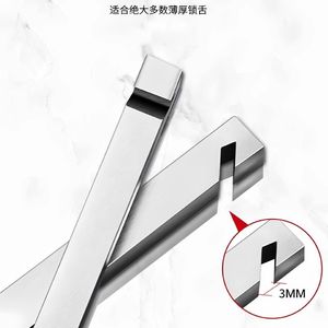 Stainless Steel Door <b>Gap</b> Adjustment Wrench Minimalist Design For Home Use Screw Installation English Style - Product Image 5