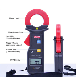 UNI-T UT251A yüksek hassasiyetli kelepçe kaçak akım ölçer ile RS232 arayüzü dijital kelepçe metre - Product Image 3