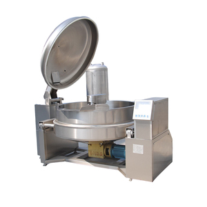 Olla industrial de vapor para mezclar polvo de arroz, caldera para fideos, olla encamisada para cocinar guisos - Product Image 4