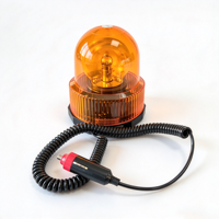 Feux de signalisation à LED ambre, clignotants rotatifs, lampe de signalisation à flash unique pour la sécurité routière