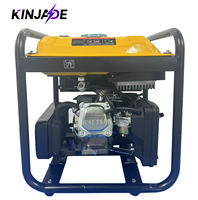 KINJADE K3500i 3KW Inverter-Generator Benzin Mini Leiser Stromerzeuger mit Elektrostart für den Heimgebrauch