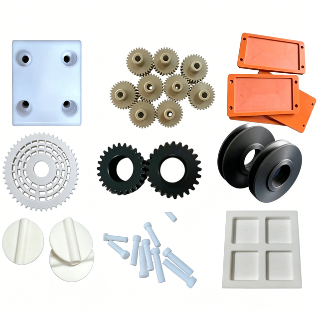 OEM Precision Injection Molding Plastic Parts Special Shaped Engineering Plastic Components
