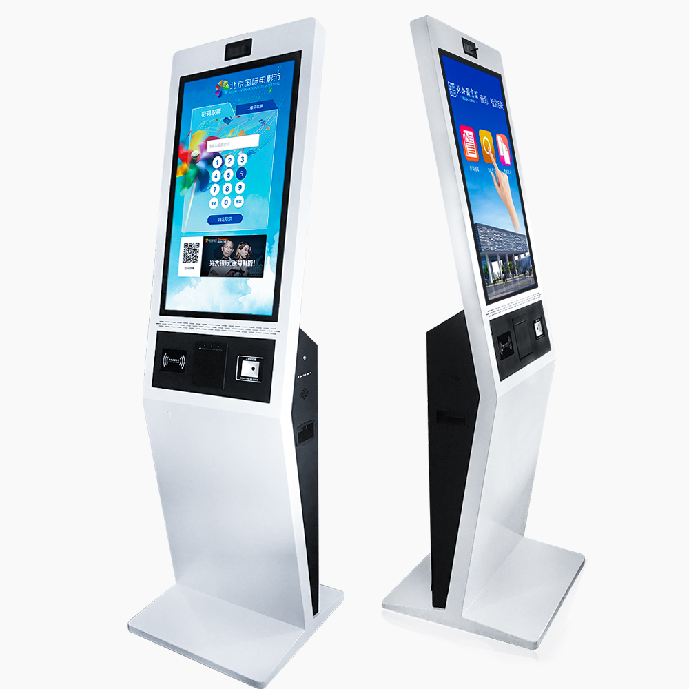 Restaurant 32 "Bestellung Touchscreen-Ständer Self Service Einmal bestellung Kiosk Zahlungs kiosk