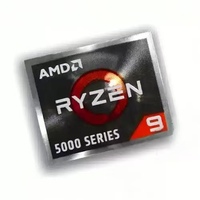 Original AMD-Ryzen R9 R7 R5 R3 4000 5000 7000 PRO Series logo pegatinas para etiquetas de portátiles