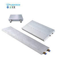 Plaque froide liquide en aluminium haute puissance personnalisée Refroidissement par eau pour dispositif de refroidissement électronique Réfrigération et pièce d'échange thermique