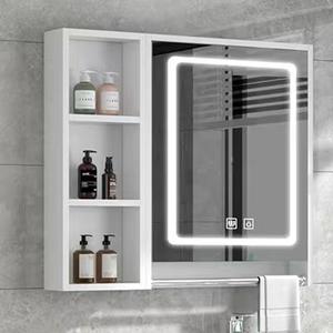 <span class=keywords><strong>Espejo</strong></span> de Maquillaje de Pared, <span class=keywords><strong>Espejo</strong></span> de Baño con <span class=keywords><strong>Luces</strong></span> LED Alrededor del Borde, <span class=keywords><strong>Espejo</strong></span> Iluminado, Lámpara Decorativa para Baño - Product Image 1