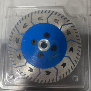 Disco de corte de diamante turbo para amoladora angular, para azulejos, Dekton, mármol, hormigón, granito, OEM - Product Image 3