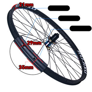 <span class=keywords><strong>MTB</strong></span> <span class=keywords><strong>29</strong></span>/27.5/26 pulgadas doble capa aleación de aluminio seis mordazas 120 sonido Hub30mm <span class=keywords><strong>llanta</strong></span> XC alta resistencia Arco Iris radios montaña rueda conjunto - Product Image 5