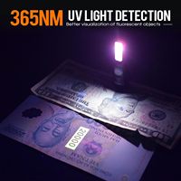 S15Pro porte-clés lampe de poche 750 haute luminosité EDC pince de poche USB C Rechargeable Mini aimant adapté à la randonnée Camping réparation