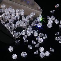 Diamant de laboratoire cultivé CVD HPHT 1 mm 2 mm rond taille brillant clarté VS certifié IGI diamant poli prix par carat Madonna L-103