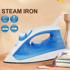 Fer à vapeur 1400W 110V/220V, machine à repasser électrique portable pour la maison avec semelle recouverte et quatre réglages de température - Product Image 3