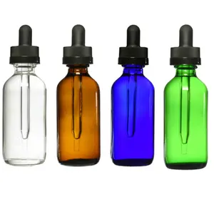 2024 All types 15ml 20ml 30ml 50ml round square dropper bottle essential oil glass bottle with wood grain dropper