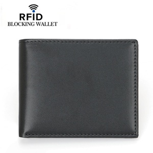 Boshiho Men's Card Holder Purse Microfiber Leather Men Fold <b>Wallet</b> Wholesale New Hot-Selling <b>RFID</b> Anti-Theft <b>Wallet</b> - Product Image 6