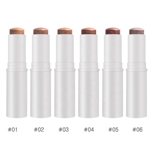 Poudre bronzante scintillante de haute qualité et illuminateur de marque privée en bâton de crème pour fabricant de maquillage pour le visage - Product Image 2