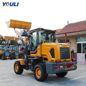 उच्च गुणवत्ता वाली मिनी स्किड स्टीड लोडर मल्टी फ़ंक्शन लोडर बिक्री के लिए फ्रंट एंड व्हील लोडर - Product Image 6