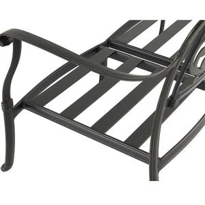 Silla de comedor clásica de aluminio fundido, fundición a presión de Metal duradero para interior y exterior para Patio, restaurante, jardín, Hotel y parque - Product Image 6