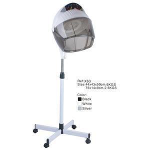 Sèche-cheveux professionnel sur pied avec hotte réglable, roulettes pour utilisation en extérieur - Product Image 5