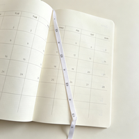 Carnet personnalisé écologique haut de gamme, agenda de bureau durable, bloc-notes OEM pour réunions d'affaires