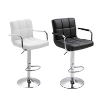 Chaise de bar au design populaire avec cadre réglable, table relevable et roulettes, chaise haute pour table de bar