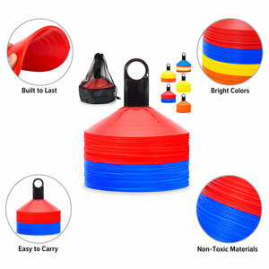Conos de Agilidad para Fútbol, Ecológicos y Duraderos, de PE, con Bolsa de Transporte, para Entrenamiento y Marcadores de Campo, Venta al Por Mayor Aiju - Product Image 3