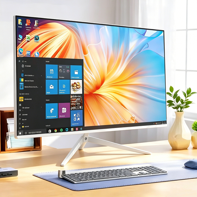 24 Inch Core I9 I7 I5 16GB DDR4 All in One Computer Business Barebone All in One Pc All in One Computers